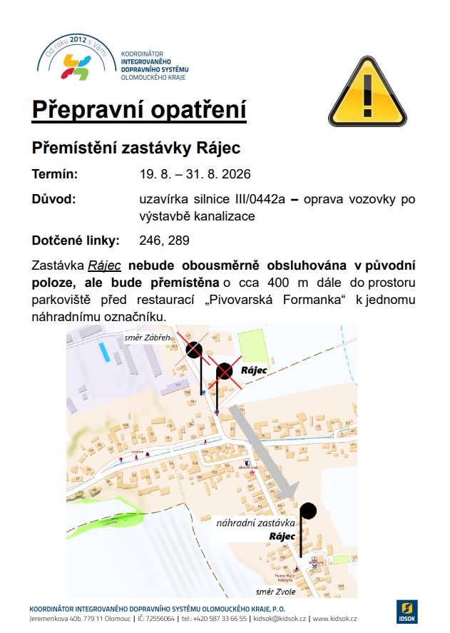 uzavírka